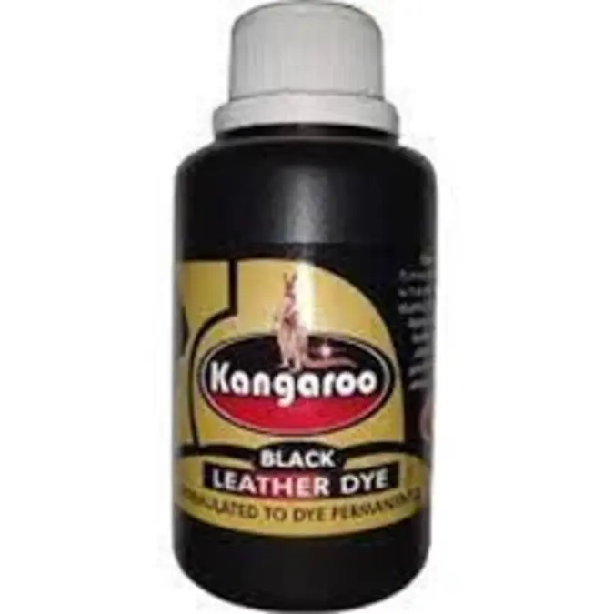 Kangaroo Black Leather Dye 250Ml
